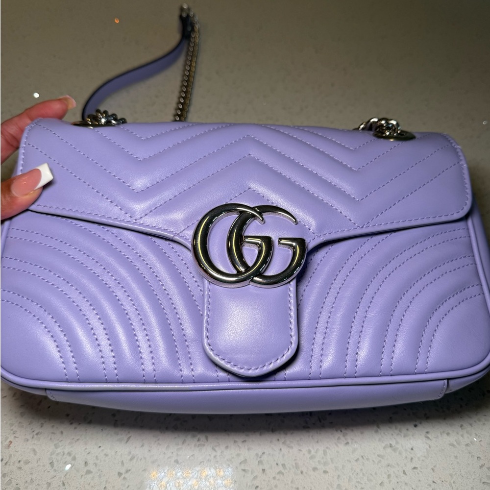 Gucci Lavender Crossbody Bag